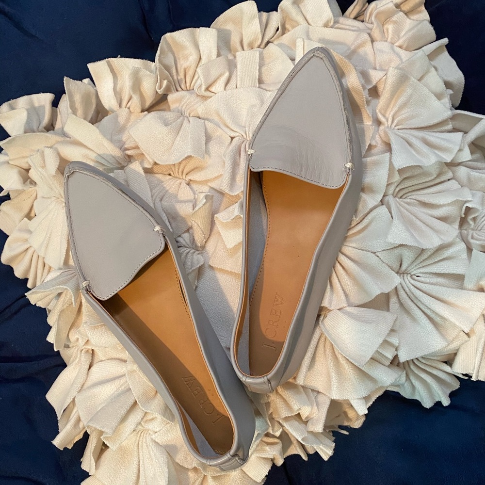 J Crew slip on flats
